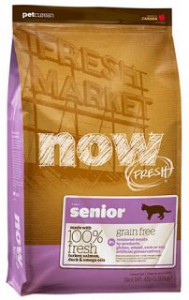 NOW! Fresh GRAIN FREE Senior Cat Recipe